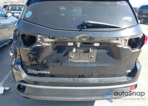 2017 Toyota Highlander Se из США, поврежденный, VIN 5TDKZRFH4HS508996